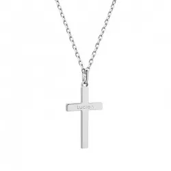 Collier croix personnalisée femme argent