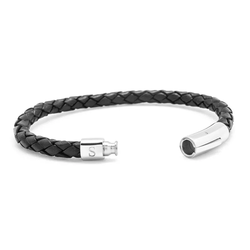 bracelet cuir noir gravé personnalisé homme bracelet cuir noir gravé personnalisé homme