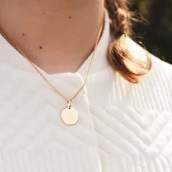 Collier signe du zodiaque à graver - Sagittaire