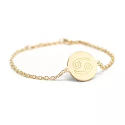 Bracelet astrologie personnalisable - Cancer