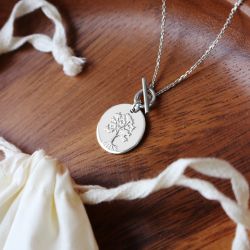 Collier en argent à personnaliser - Arbre de vie