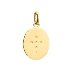 Pendentif croix baptême