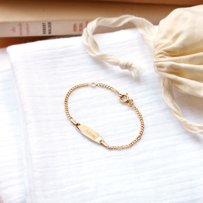 Bracelet Gourmette En Or 9 Carats - 5 Mm - Taille Diamant - 7 Pouces - Jewellerybox