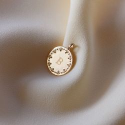 médaille plaqué or à graver