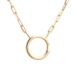 Chaine mousqueton rond -...