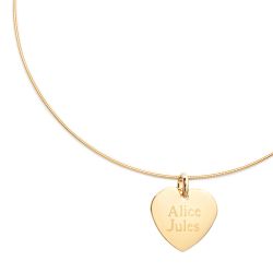 Collier personnalisé -...