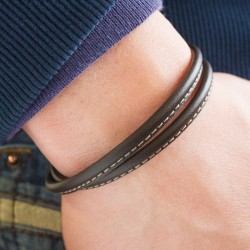 bracelet pour homme cuir personnalisé
