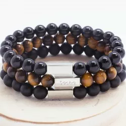 Bracelet perles homme - à personnaliser