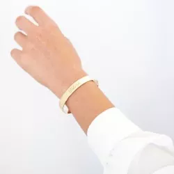 Jonc femme Plaqué or à personnaliser