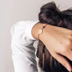 Bracelet chaine argent à personnaliser