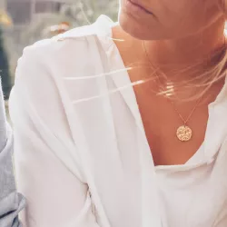 collier chaine personnalisé femme plaqué or