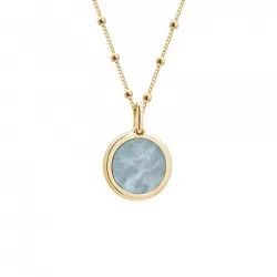 collier aigue marine personnalisé