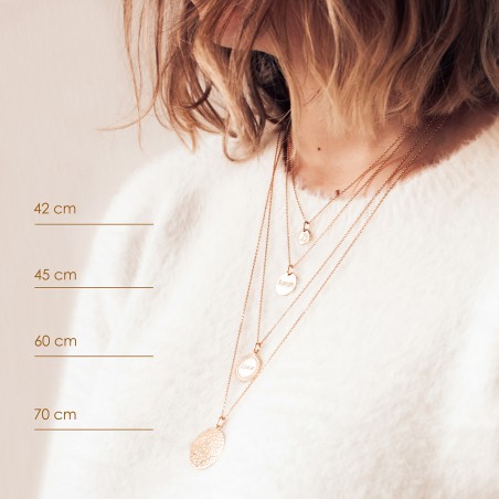 Collier Vintage Plaqué Or Avec Perles Pleines - Chaîne Élégante - OCCASION Parfaite